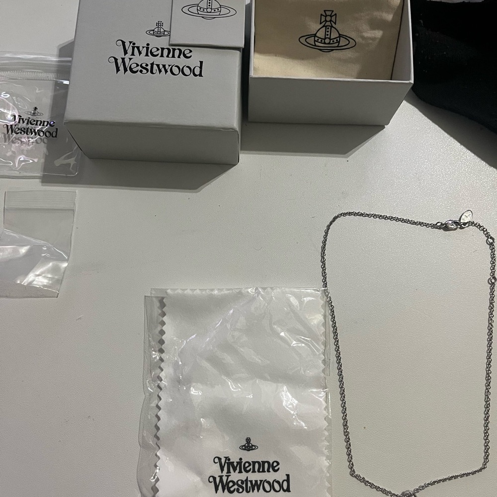 Vivienne Westwood Silver Chain Necklace